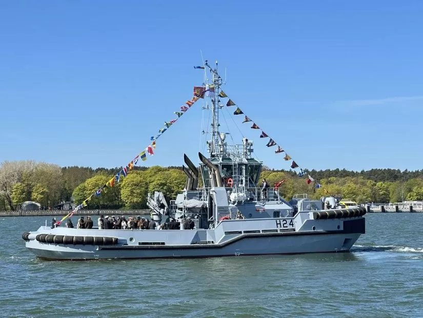 Lithuanian Navy Gets Its First Brand New Boat